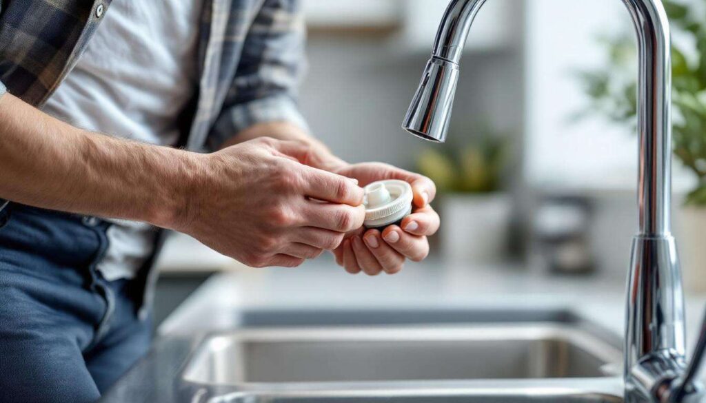 Schwacher Wasserstrahl ade: Die Minuten-Methode zum Austausch eines verstopften Perlatos