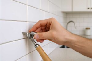 Keine gesprungenen Fliesen mehr: Die sanfte Technik, um Wandfliesen beschädigungsfrei zu entfernen