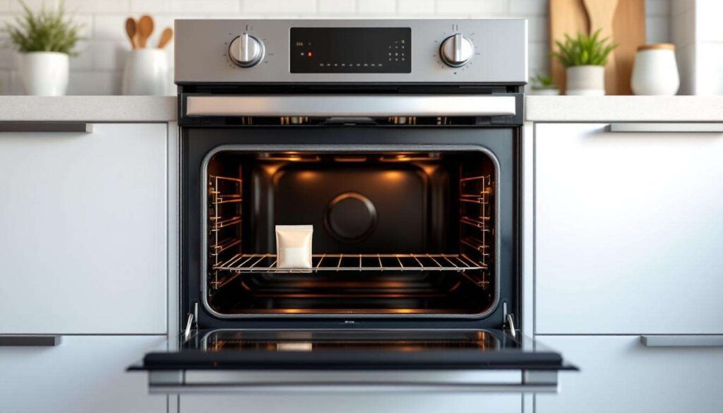 Backofen reinigen ohne Chemie: Ein Päckchen Backpulver reicht völlig aus