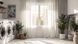 Gardinen waschen: Bei dieser Temperatur werden sie sauber, ohne einzulaufen