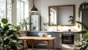 Kleine Küche einrichten: Der Spiegel-Trick, den Interior-Designer empfehlen