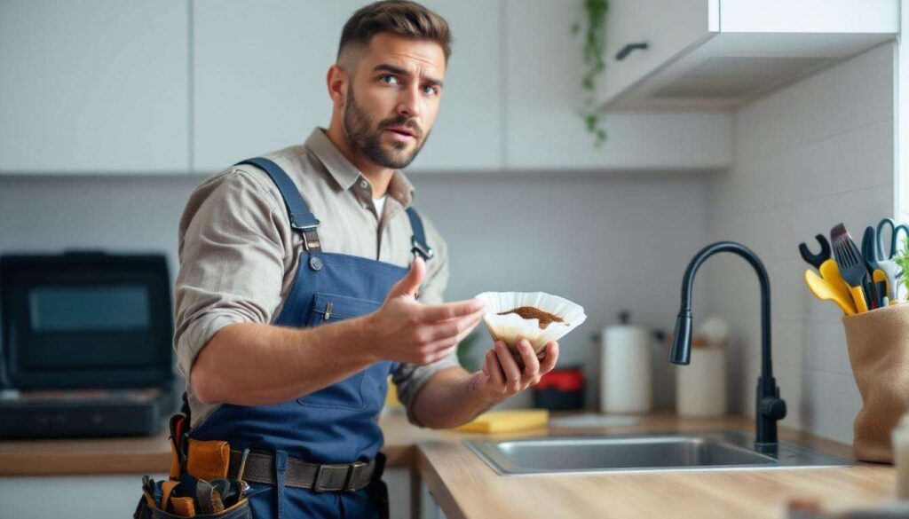 Der Klempner erklärt: Warum Sie Kaffeesatz nie in den Abfluss schütten sollten