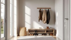 Ordnung im Flur: Warum ein aufgeräumter Eingang laut Psychologie Stress reduziert