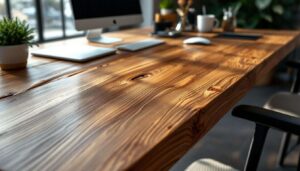 Er verwandelt einen alten Tisch in eine stabile Design-Arbeitsplatte: Die schnelle Methode für clevere Heimwerker