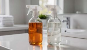 Diese 2 hausgemachten Essig-Sprays ersetzen (fast) alle Ihre Bad- und Glasreiniger