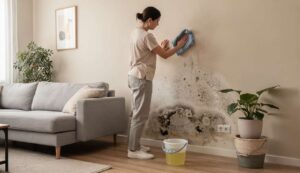 Schimmel an der Wand reinigen, ohne die Farbe zu beschädigen: Die unverzichtbare 15-Minuten-Regel, die jeder kennen sollte