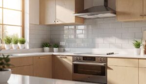 Küche im Handumdrehen renovieren: Selbstklebende Küchenrückwand anbringen, ohne alles abzubauen