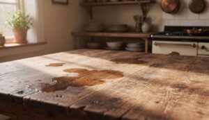 Holzmöbel mit Wasserflecken: Greifen Sie nicht zur Schleifmaschine, bevor Sie diese 2-Zutaten-Mischung probieren