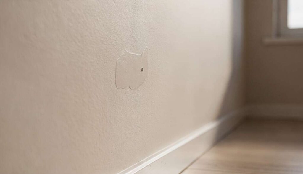 Schluss mit großen Löchern nach dem Entfernen eines Dübels: Dieser Trick repariert die Wand spurlos